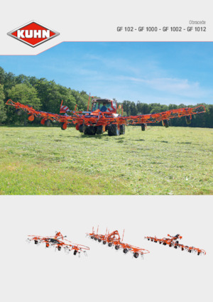 Mașini de întors fânul rotative Kuhn GF 872