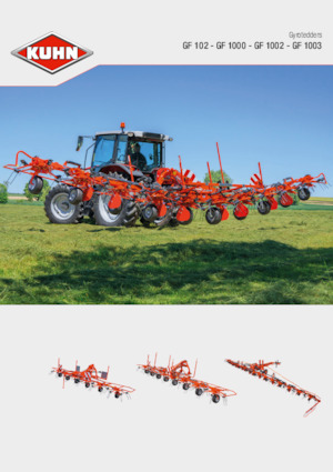 Mașini de întors fânul rotative Kuhn GF 872