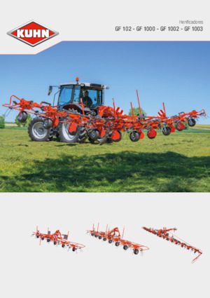 Mașini de întors fânul rotative Kuhn GF 872