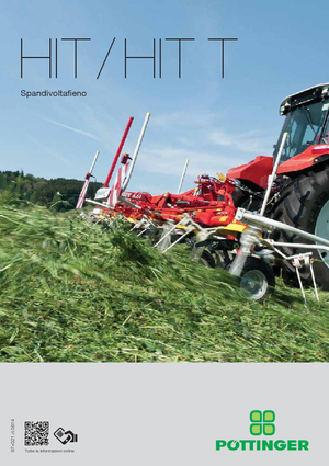 Mașini de întors fânul rotative Pöttinger Hit 12.14 T