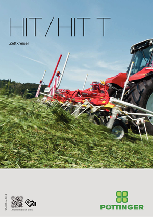 Mașini de întors fânul rotative Pöttinger Hit 8.91