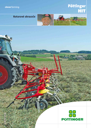 Mașini de întors fânul rotative Pöttinger AlpinHit 44 H spezial