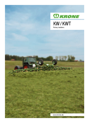 Mașini de întors fânul rotative Krone KW 6.72/6
