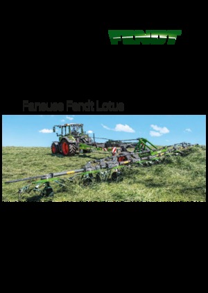 Mașini de întors fânul rotative Fendt Lotus 1020 T