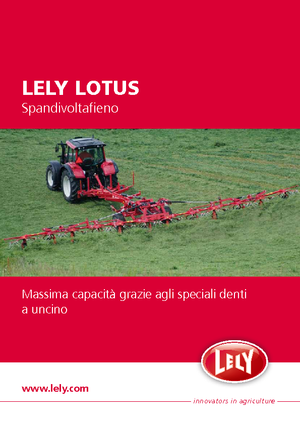 Mașini de întors fânul rotative Lely Lotus 600 Stabilo AWS
