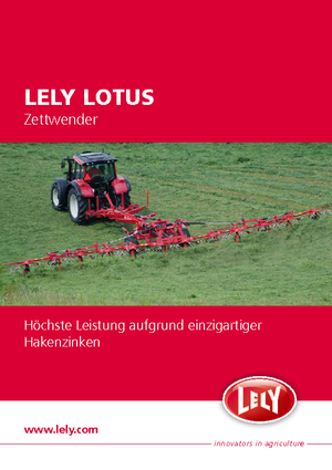 Mașini de întors fânul rotative Lely Lotus 900