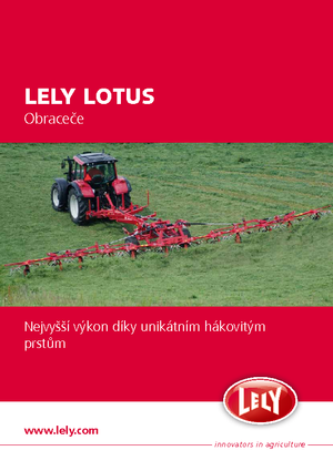 Mașini de întors fânul rotative Lely Lotus 520 Stabilo AWS