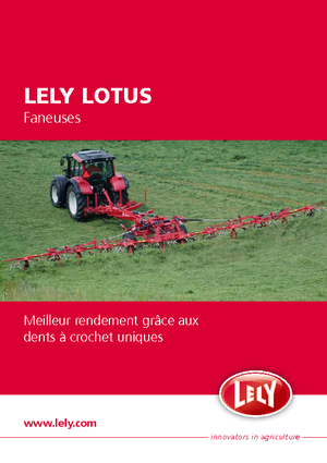 Mașini de întors fânul rotative Lely Lotus 600 Stabilo AWS