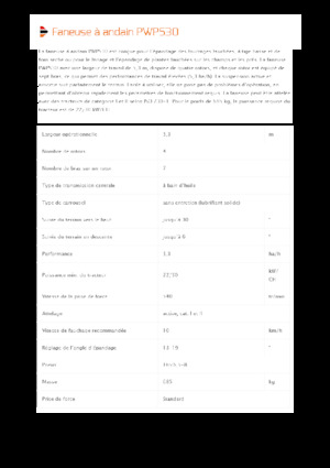 Mașini de întors fânul rotative Pronar PWP 530