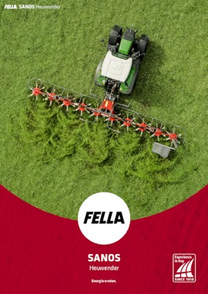 Mașini de întors fânul rotative Fella Sanos 901 Trans