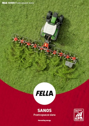 Mașini de întors fânul rotative Fella Sanos 901 Trans