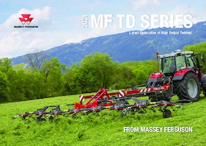 Mașini de întors fânul rotative Massey Ferguson TD776X DN