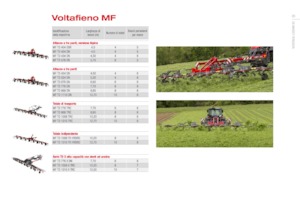 Mașini de întors fânul rotative Massey Ferguson TD776X DN