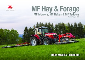 Mașini de întors fânul rotative Massey Ferguson TD434 DN
