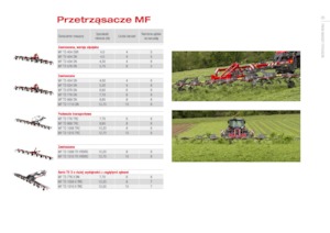 Mașini de întors fânul rotative Massey Ferguson TD776X DN