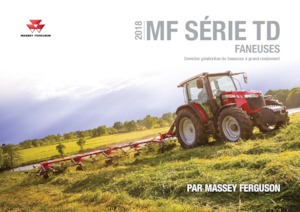 Mașini de întors fânul rotative Massey Ferguson TD676 DN