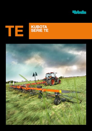 Mașini de întors fânul rotative Kubota TE4555