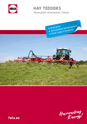 Mașini de întors fânul rotative Fella TH 6606 DN