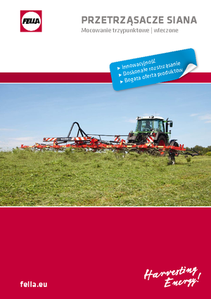 Mașini de întors fânul rotative Fella TH 790