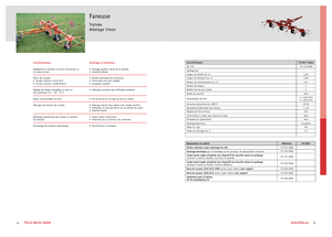 Mașini de întors fânul rotative Fella TH 540 T Hydro