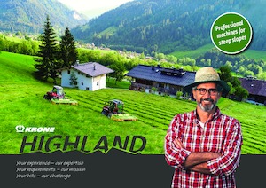 Mașini de întors fânul rotative Krone Vendro 420 Highland