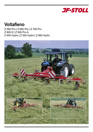 Mașini de întors fânul rotative JF-Stoll Z 905 Pro A