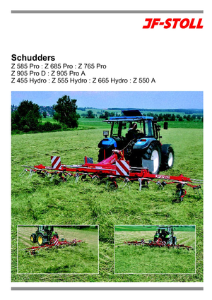 Mașini de întors fânul rotative JF-Stoll Z 905 Pro A