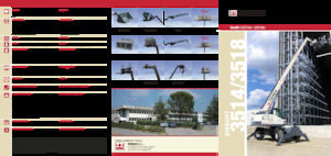 Încărcătoare telescopice cu structură superioară Terexlift Girolift 3514