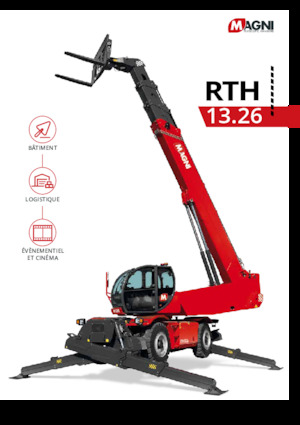 Încărcătoare telescopice cu structură superioară MAGNI RTH 13.26