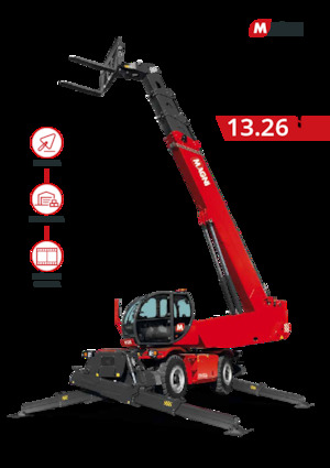 Încărcătoare telescopice cu structură superioară MAGNI RTH 13.26
