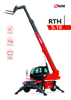 Încărcătoare telescopice cu structură superioară MAGNI RTH 5.18