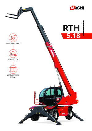 Încărcătoare telescopice cu structură superioară MAGNI RTH 5.18