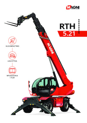Încărcătoare telescopice cu structură superioară MAGNI RTH 5.21