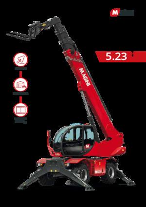 Încărcătoare telescopice cu structură superioară MAGNI RTH 5.23