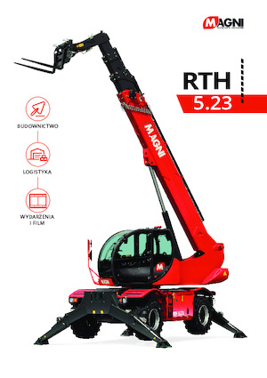 Încărcătoare telescopice cu structură superioară MAGNI RTH 5.23