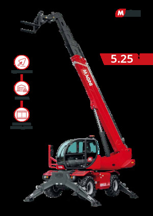 Încărcătoare telescopice cu structură superioară MAGNI RTH 5.25