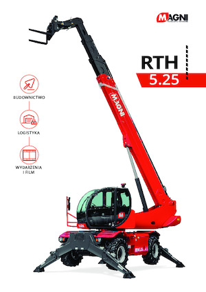 Încărcătoare telescopice cu structură superioară MAGNI RTH 5.25