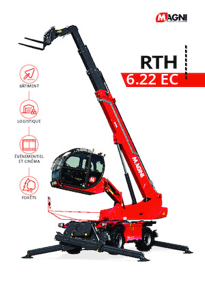 Încărcătoare telescopice cu structură superioară MAGNI RTH 6.22 EC