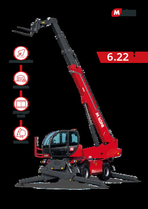Încărcătoare telescopice cu structură superioară MAGNI RTH 6.22
