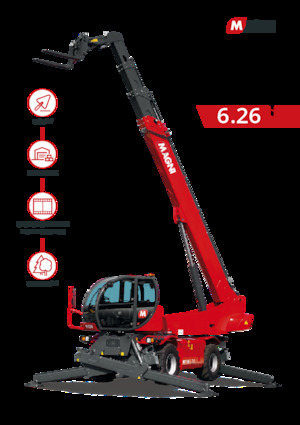 Încărcătoare telescopice cu structură superioară MAGNI RTH 6.26