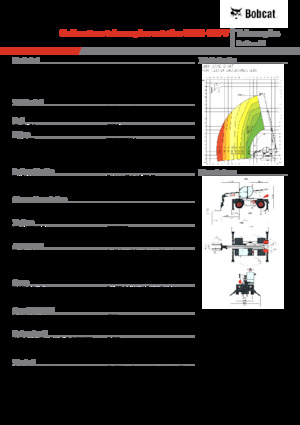 Încărcătoare telescopice cu structură superioară Bobcat TR50.180