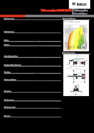 Încărcătoare telescopice cu structură superioară Bobcat TR60.350