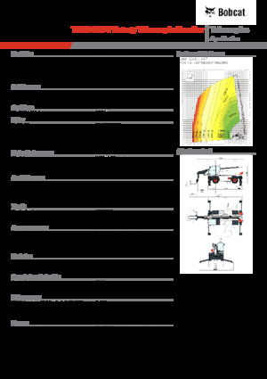 Încărcătoare telescopice cu structură superioară Bobcat TR60.350