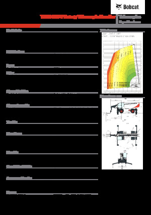 Încărcătoare telescopice cu structură superioară Bobcat TR60.390