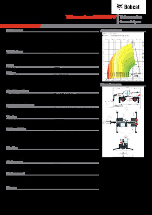 Încărcătoare telescopice cu structură superioară Bobcat TR70.260