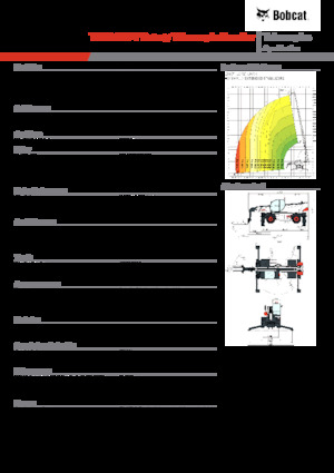 Încărcătoare telescopice cu structură superioară Bobcat TR70.260
