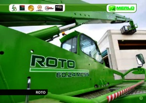 Încărcătoare telescopice cu structură superioară Merlo Roto 40.26 MCSS