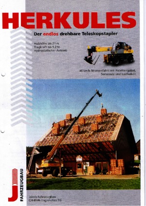 Încărcătoare telescopice cu structură superioară Herkules TD 45210