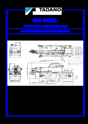 Macarale pentru teren accidentat Tadano GR-150XL-3