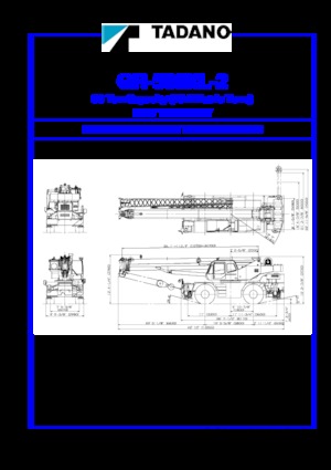 Macarale pentru teren accidentat Tadano GR-500XL